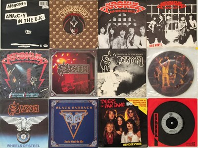 Lot 957 - HEAVY ROCK / METAL - 7" COLLECTION