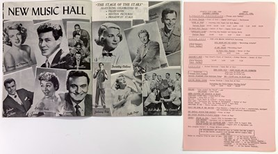 Lot 422 - BILL HALEY - CONCERT PROGRAMME ARCHIVE.