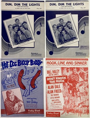 Lot 427 - ROCK AND ROLL SONGBOOKS AND SHEET MUSIC.