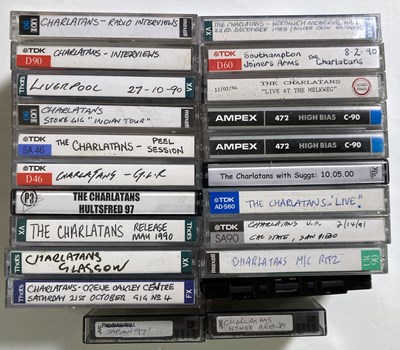 Lot 95 - THE CHARLATANS - INTERVIEWS AND LIVE RECORDINGS ARCHIVE.