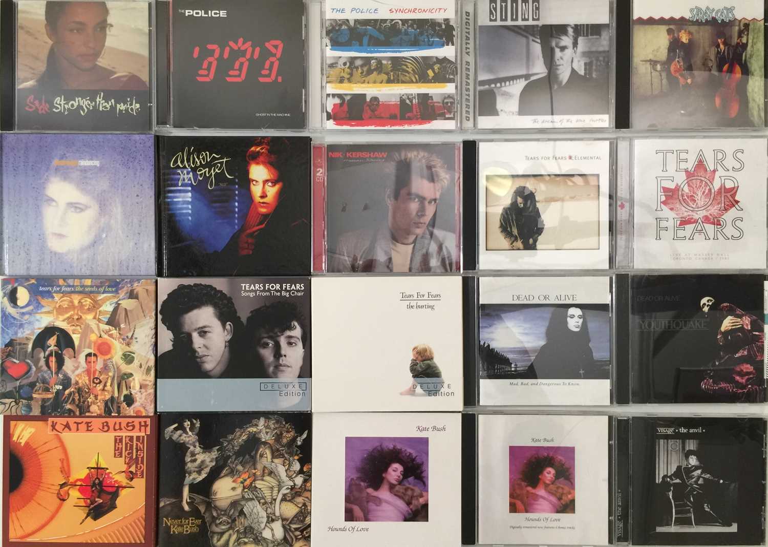 Lot 970 - 80's POP / NEW WAVE - CD COLLECTION