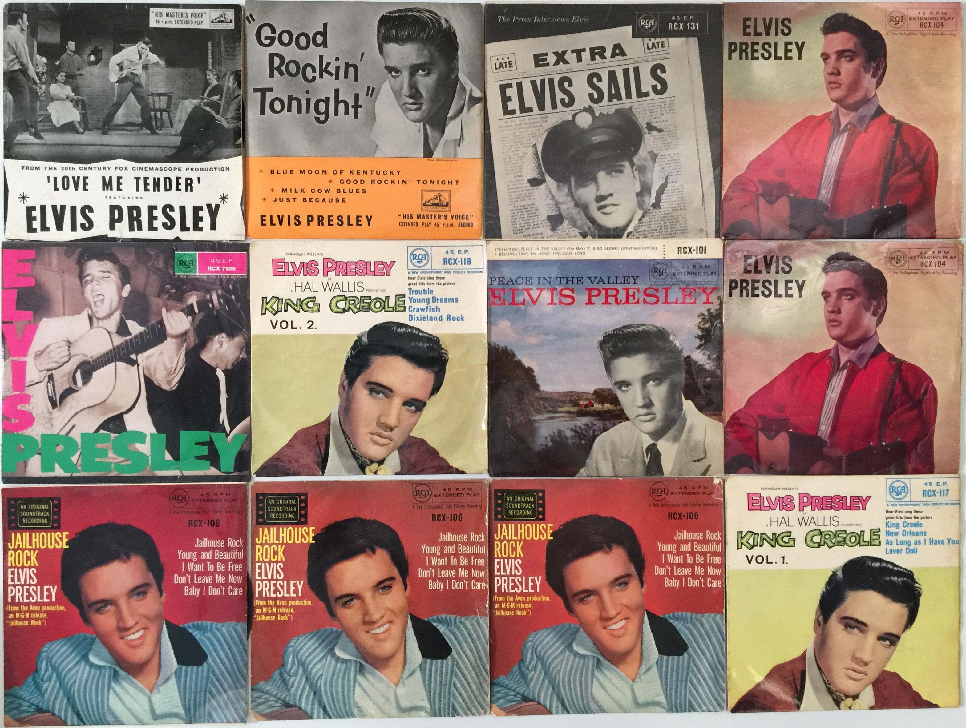 Ep Collection Lot 1017 - ELVIS PRESLEY - EP COLLECTION