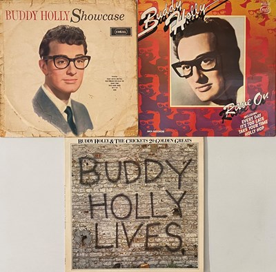 Lot 1260 - BUDDY HOLLY/CRICKETS - LP COLLECTION