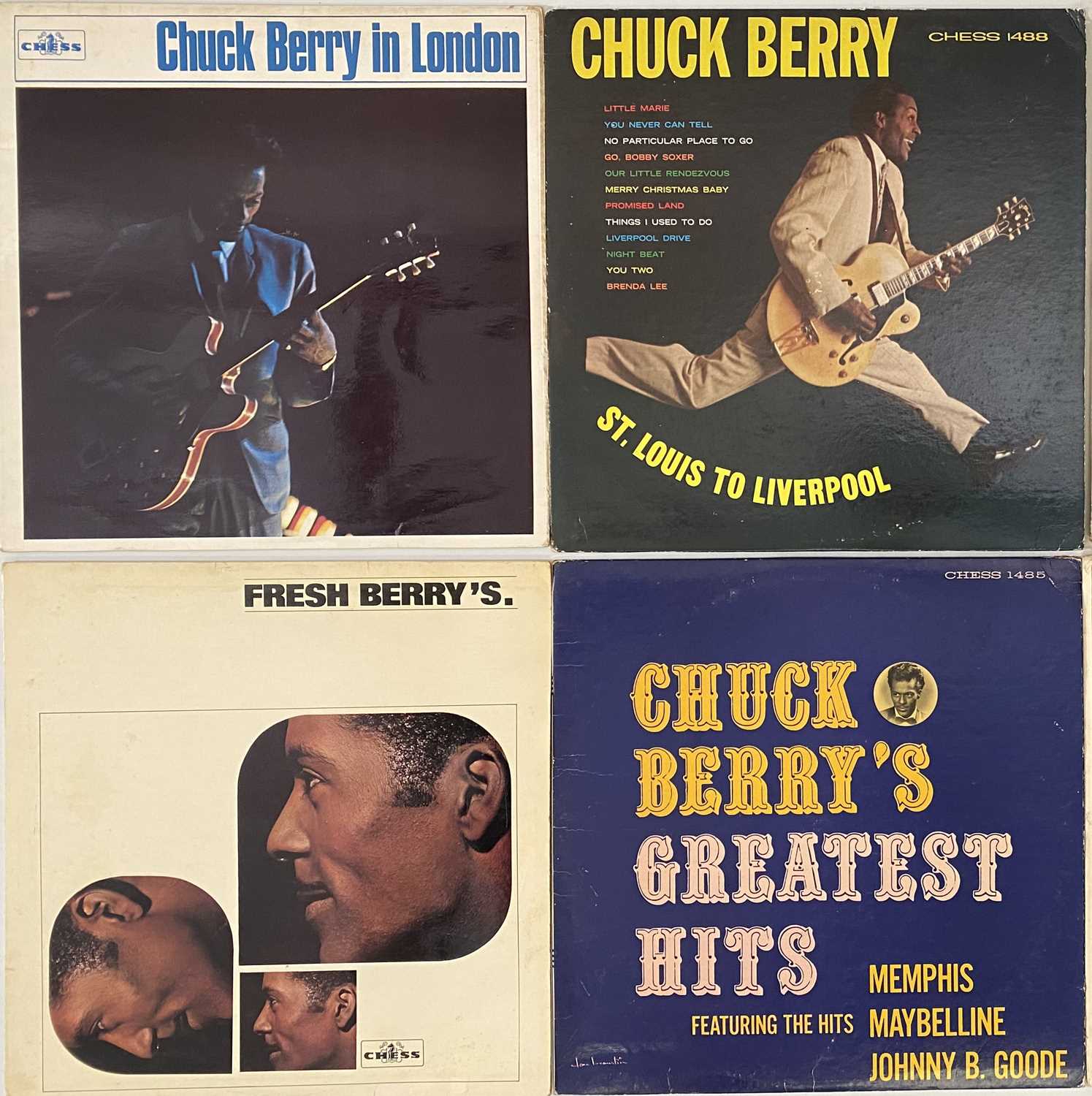 Lot 1019 CHUCK BERRY LP COLLECTION