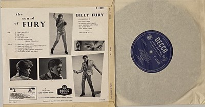 Lot 1022 - BILLY FURY - UK LP/10"/EP COLLECTION