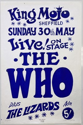 Lot 231 - THE WHO - A LIMITED EDITION COLIN DUFFIELD REPRODUCTION POSTER.