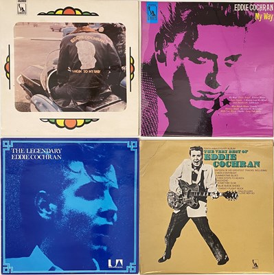 Lot 1030 - EDDIE COCHRAN - LP COLLECTION