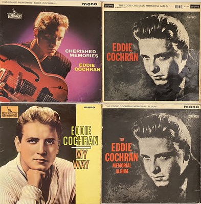 Lot 1030 - EDDIE COCHRAN - LP COLLECTION