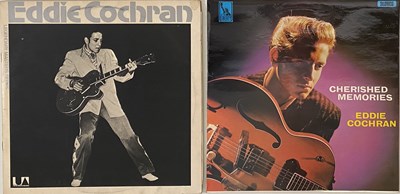 Lot 1030 - EDDIE COCHRAN - LP COLLECTION