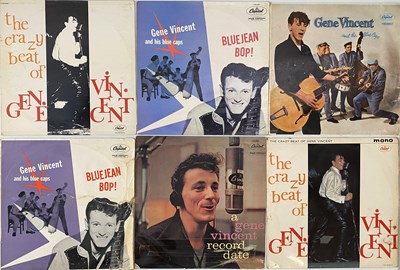 Lot 1033 - GENE VINCENT - LP COLLECTION