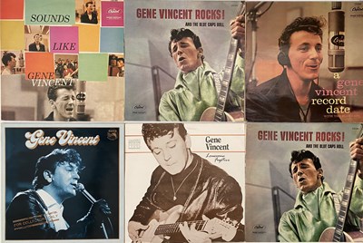 Lot 1033 - GENE VINCENT - LP COLLECTION