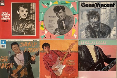 Lot 1033 - GENE VINCENT - LP COLLECTION