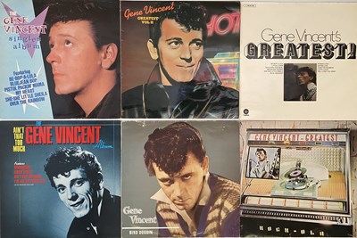 Lot 1033 - GENE VINCENT - LP COLLECTION