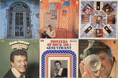 Lot 1033 - GENE VINCENT - LP COLLECTION