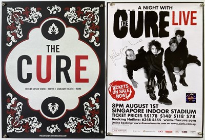 Lot 488 - THE CURE - A SIGNED POSTER / LIMITED EDITION PRINT. ﻿