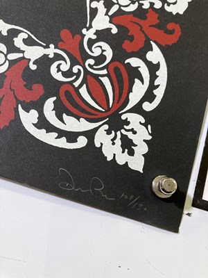 Lot 489 - THE CURE - A SIGNED POSTER / LIMITED EDITION PRINT.