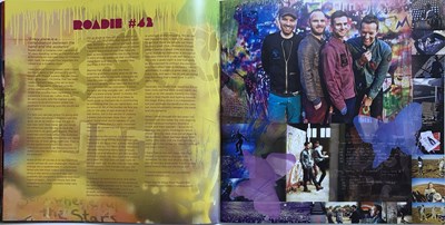 Lot 327 - COLDPLAY - A SIGNED CONCERT PROGRAMME.