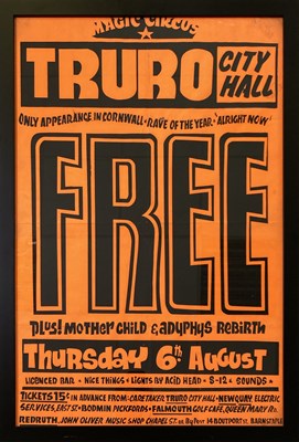 Lot 257 - FREE - TRURO CITY HALL POSTER - 1970.