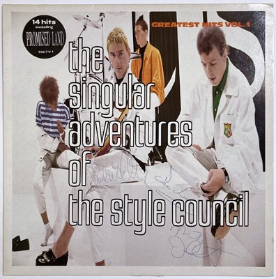 Lot 501 - THE STYLE COUNCIL - A SIGNED LP.