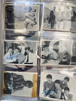 Lot 542 - THE BEATLES - COLLECTOR CARDS INC FULL SET OF PRIMROSE CONFECTIONARY.