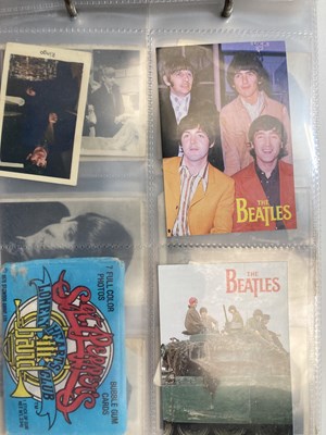 Lot 542 - THE BEATLES - COLLECTOR CARDS INC FULL SET OF PRIMROSE CONFECTIONARY.