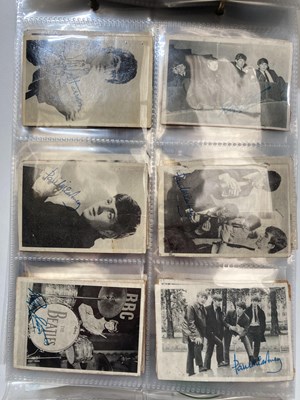 Lot 542 - THE BEATLES - COLLECTOR CARDS INC FULL SET OF PRIMROSE CONFECTIONARY.