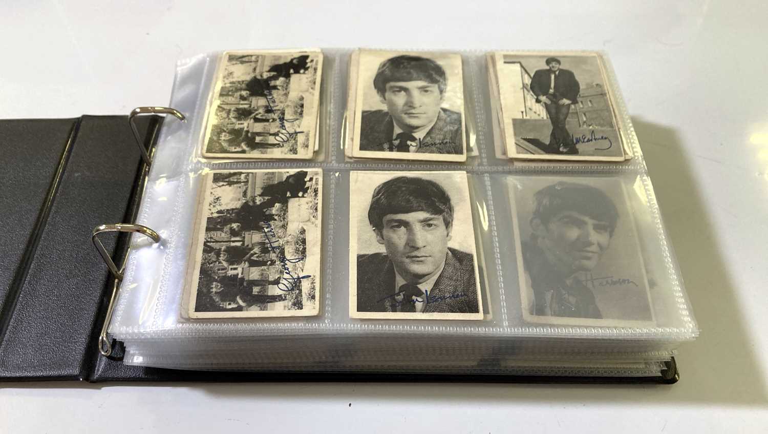 Lot 546 - THE BEATLES COLLECTOR CARDS INC A&BC.