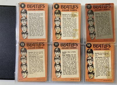 Lot 546 - THE BEATLES COLLECTOR CARDS INC A&BC.