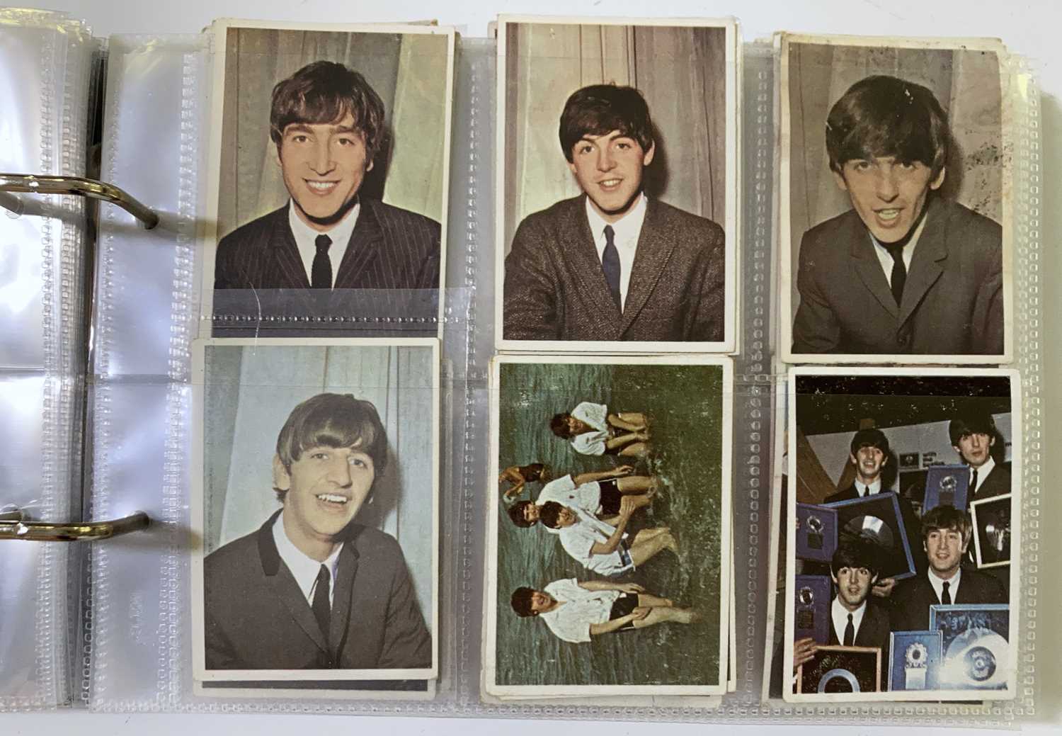 Lot 546 - THE BEATLES COLLECTOR CARDS INC A&BC.