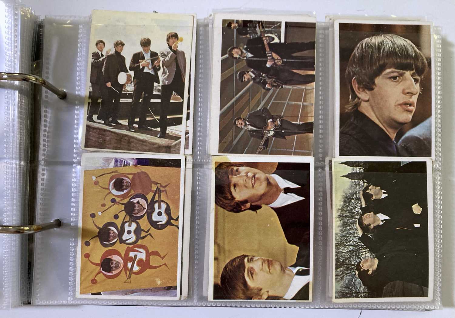 Lot 546 THE BEATLES COLLECTOR CARDS INC A&BC.