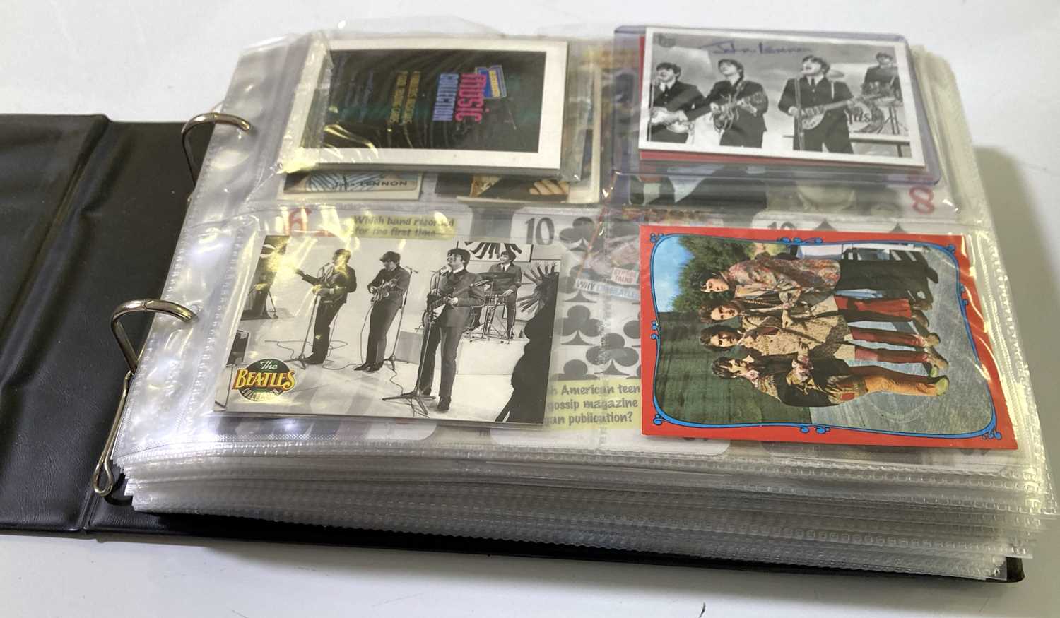 Lot 548 - THE BEATLES - ASSORTED COLLECTOR'S CARDS.