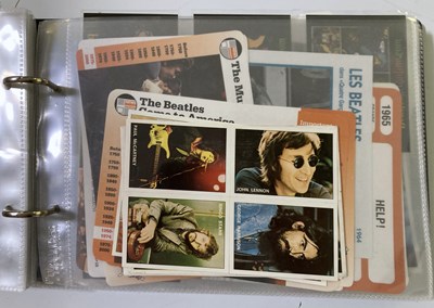 Lot 548 - THE BEATLES - ASSORTED COLLECTOR'S CARDS.