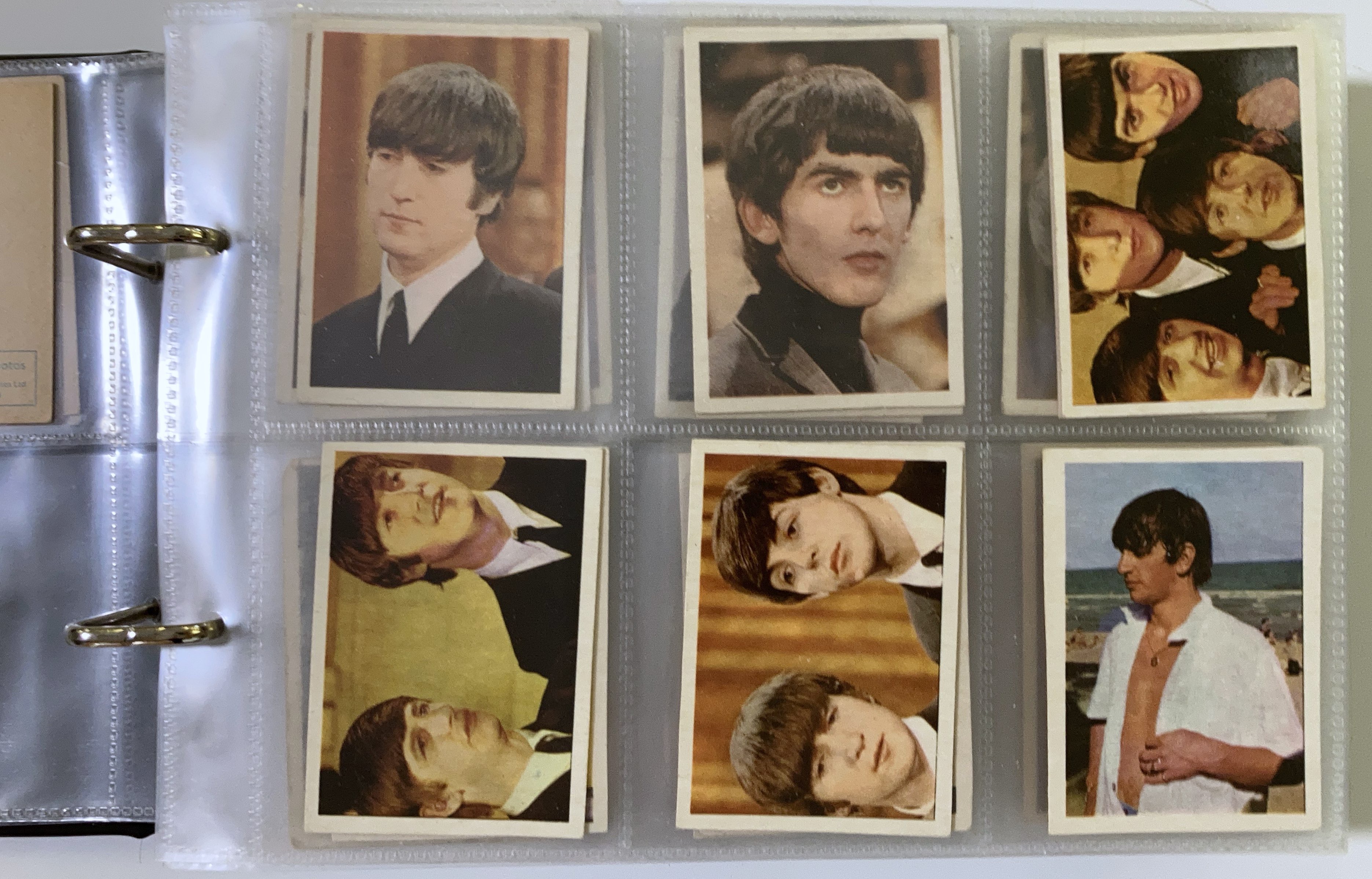 Lot 549 THE BEATLES COLLECTOR'S CARDS.