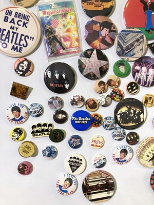 Lot 552 - THE BEATLES - ORIGINAL BADGES.