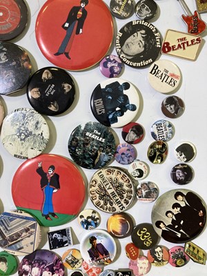 Lot 552 - THE BEATLES - ORIGINAL BADGES.