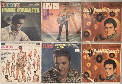 Lot 1254 - ELVIS PRESLEY - RCA 'RED AND SILVER SPOT' LP COLLECTION