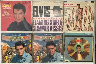 Lot 1254 - ELVIS PRESLEY - RCA 'RED AND SILVER SPOT' LP COLLECTION
