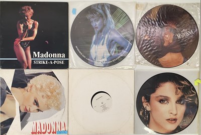 Lot 882 - MADONNA - PICTURE DISCS/ COLOURED VINYL/ PRIVATE RELEASED LPs/ 12"