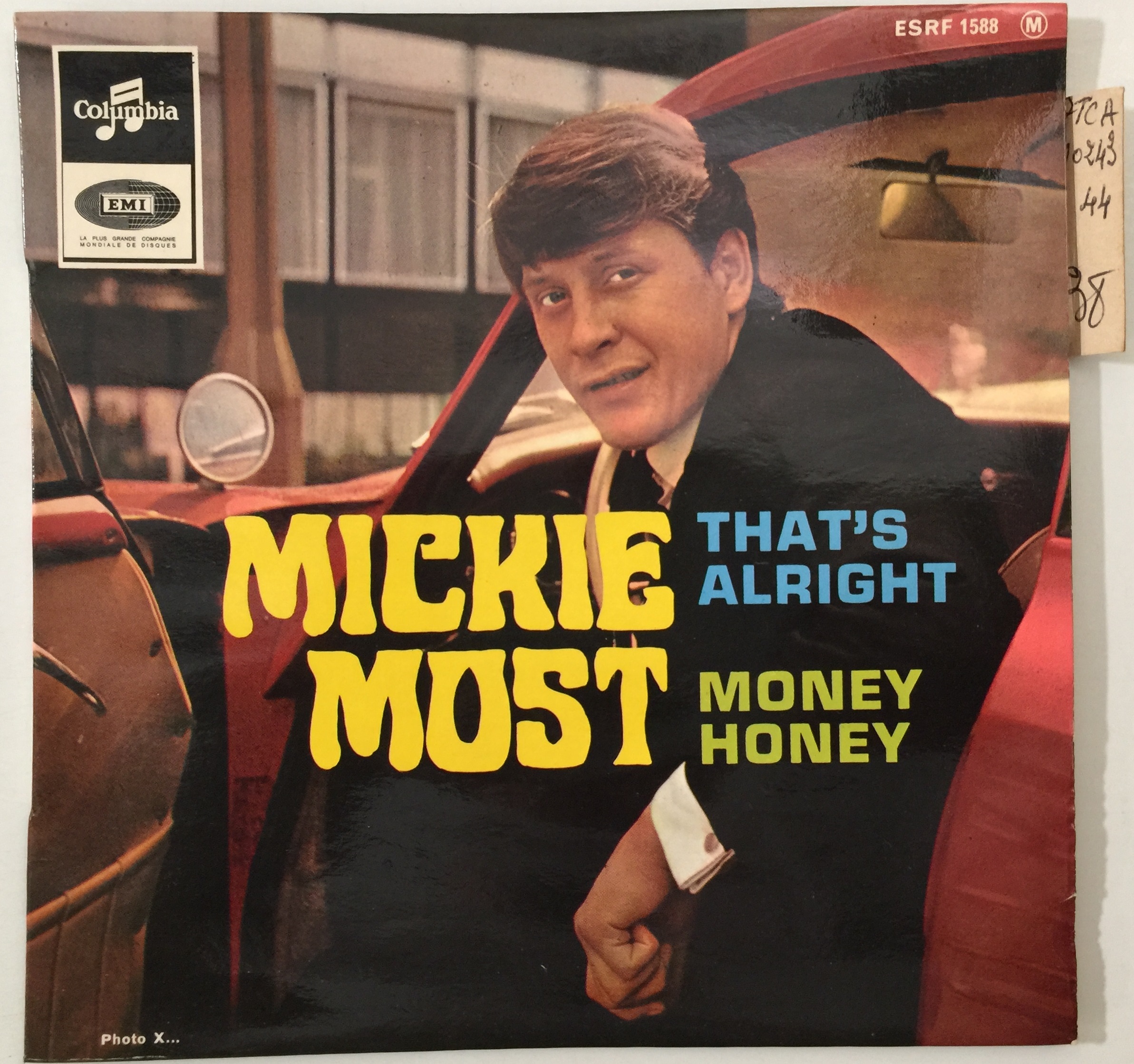 Mickie Most - That's Alright☆REPRO 7″激レア Lot 884 - MICKIE MOST - THAT'S ALRIGHT/ MONEY HONEY 7