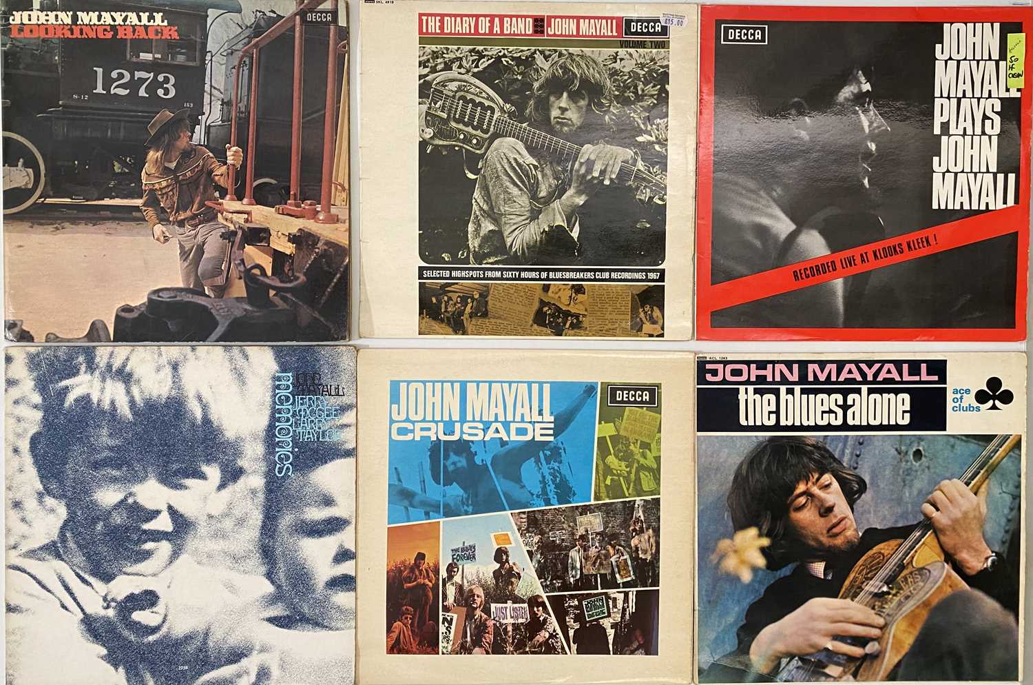 Lot 887 - JOHN MAYALL AND RELATED - LP COLLECTION