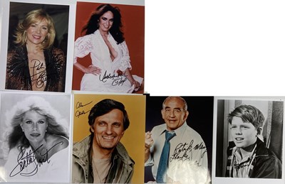 Lot 108 - FILM STAR SIGNED PHOTOS - MASH AND MORE