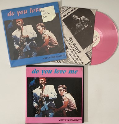 Lot 902 - BRUCE SPRINGSTEEN - DO YOU LOVE ME LP SETS (PINK VINYL/ PICTURE DISCS)