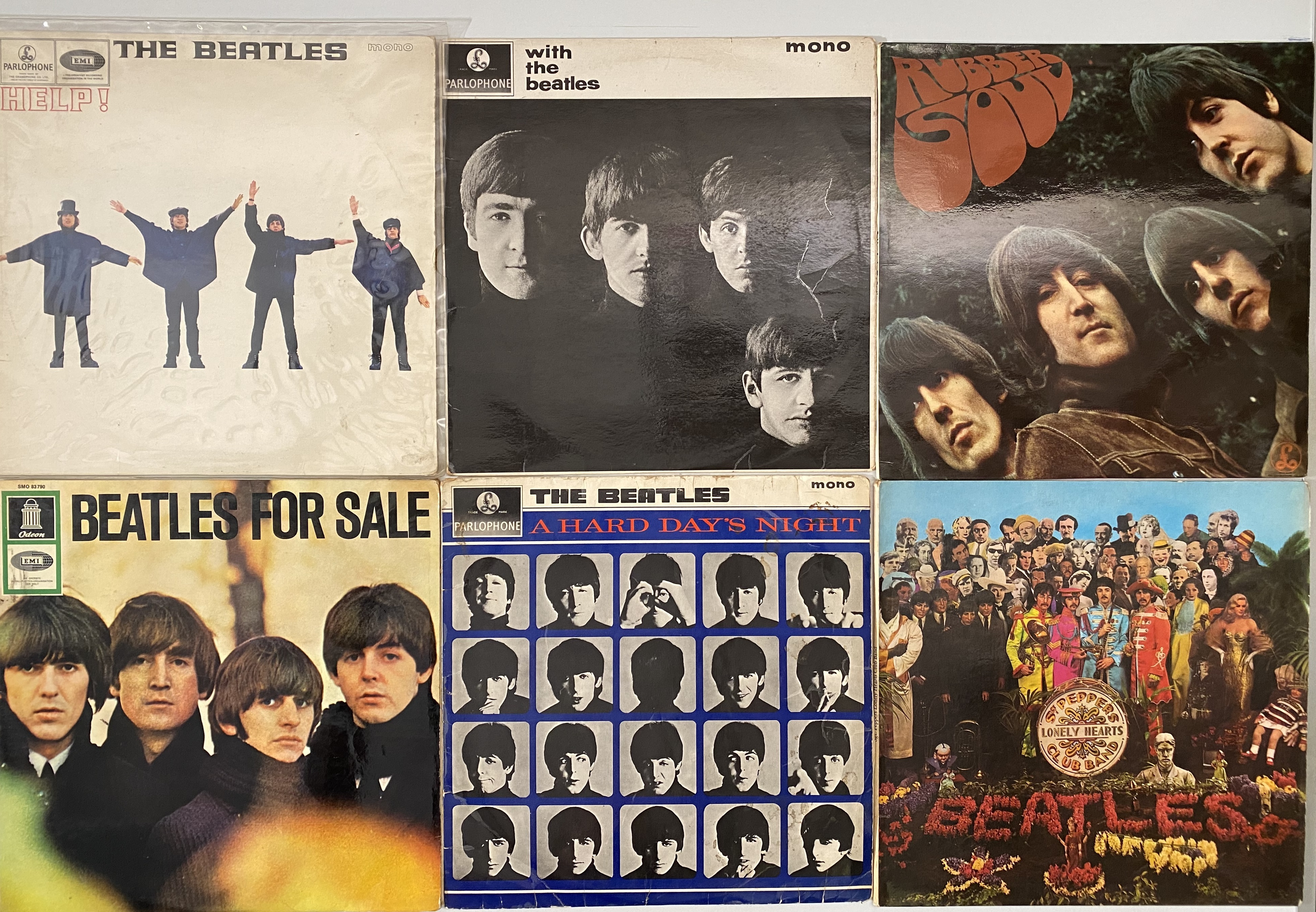 Lot 907 - THE BEATLES - STUDIO LP PACK