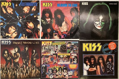 Lot 1122 - KISS AND RELATED  - LP/ 12" COLLECTION