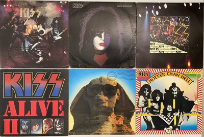 Lot 1122 - KISS AND RELATED  - LP/ 12" COLLECTION