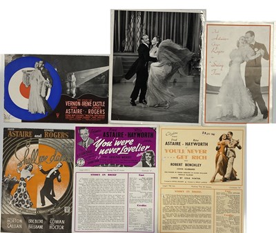 Lot 114 - FRED ASTAIRE - HANDBILLS AND PROGRAMMES