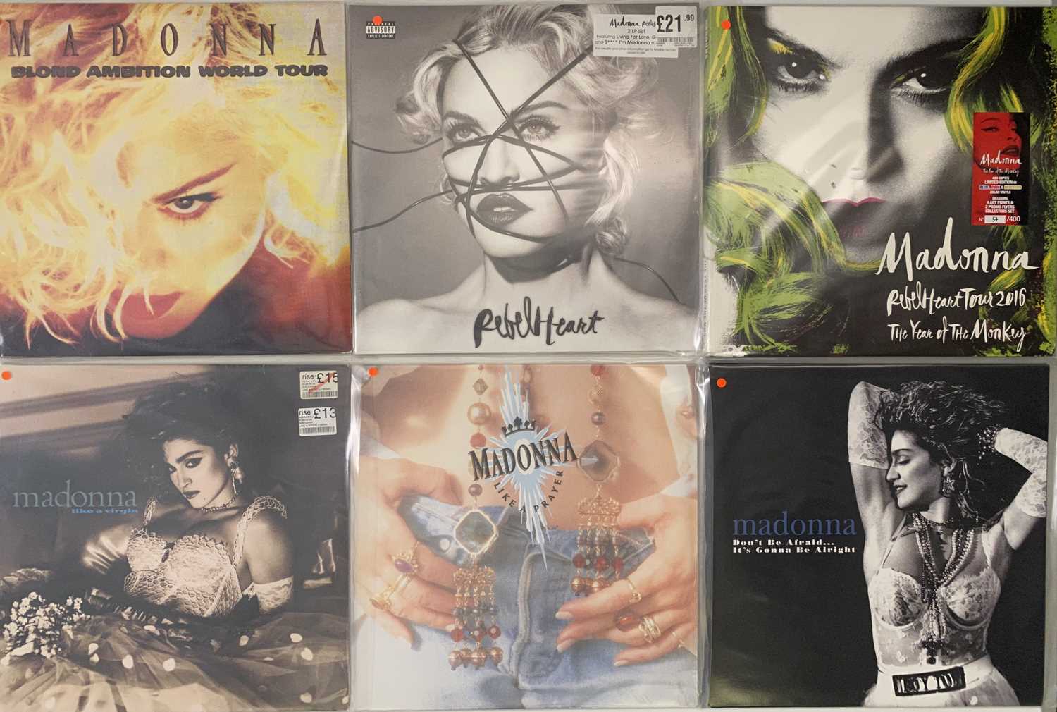 Lot 1087 - MADONNA - LP COLLECTION