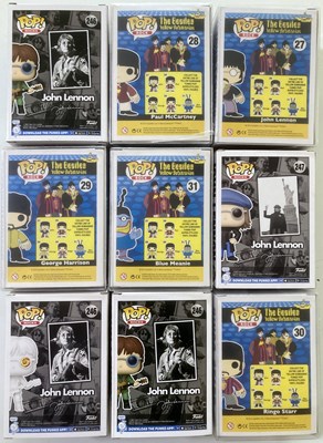 Lot 560 - THE BEATLES / POP CULTURE - FUNK POP FIGURINES.