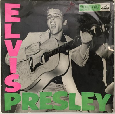 Lot 1136 - ELVIS PRESLEY - ROCK N ROLL LP (UK RED/ GOLD - HMV - CLP 1093)