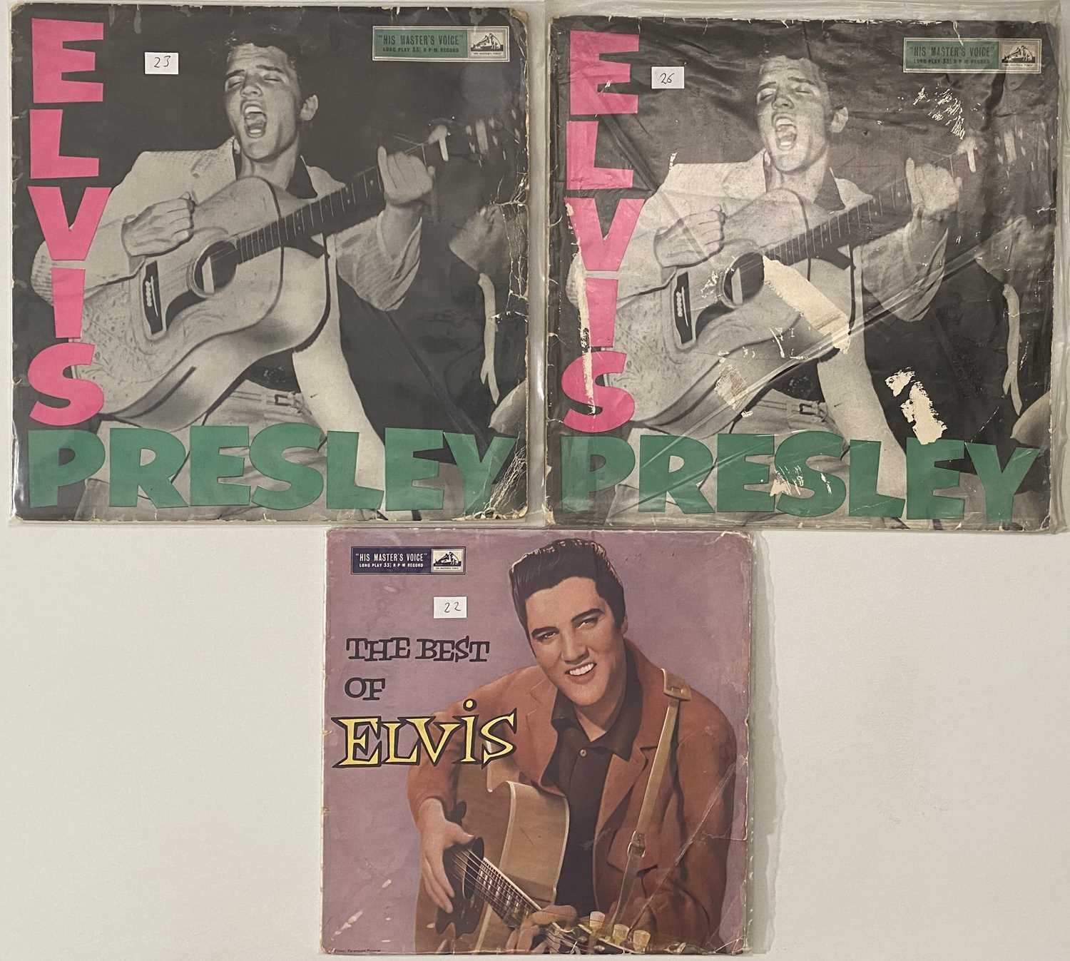 Lot 1138 - ELVIS PRESLEY - LP/ 10" RARITIES